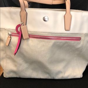 Tan Coach Purse